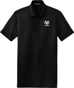 Men's Tall Pique Polo, Black